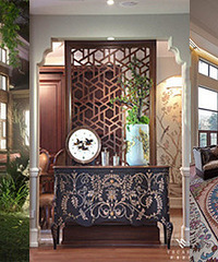 融合中西文化元素,两层挑高客厅,别墅就该这样装