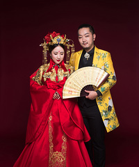 快2000公里的距离,也不能阻止我们在一起,婚纱照拍得超霸气