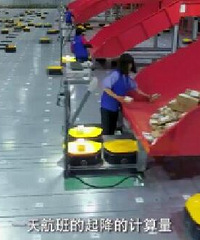 中国的快递分拣系统逆天了