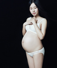 拍孕照遇到腿抽筋,三次改选片时间终于拿到美美哒的照片