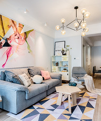 我要用北欧蓝色大门,开启宝贝们的五彩童年