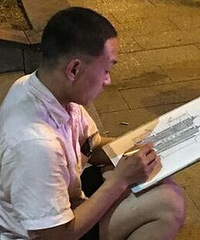 暖心一幕:佩服坚持自己爱好的人