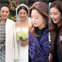章子怡、金喜善美貌不输新娘