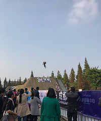 游松鼠部落,观看南湖公园世界极限比赛,住三圣乡幸福梅林民宿。