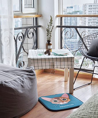 清爽墨绿与黑白,为旧房带来的一抹春色