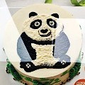 夹层超多芒果的蛋糕