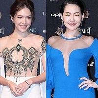 金马奖红毯秀,许玮宁小S真空上阵