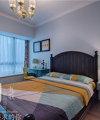 现场木作,打造出五彩斑斓的乡村美式