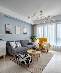 73平北欧风,软装后感觉自己可以做个买手