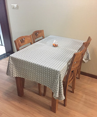 晒晒家里美好的小物件,美貌的桌布来遮丑