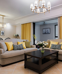 给小宝更大的活动空间,打通两间卧室打造霸气影音室