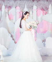 一场走进童话世界的婚礼【1024摄影2017第4届新娘日记】