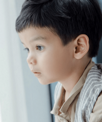 四岁混血宝贝是个小暖男