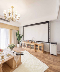 浪漫的法式风格,装房期间迎来第二个小天使