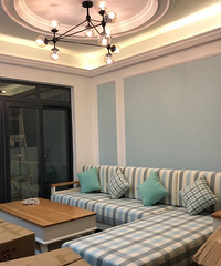 历时4个月,蒂凡尼蓝的北欧风小家完工