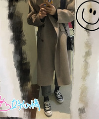 看了一个多月,终于下叉了这家的大衣!贵是贵点,但是版型质量好