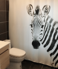 历时半年,房子终于装修好了。淡蓝色的北欧风很美貌