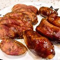 跟风吃个排骨香肠