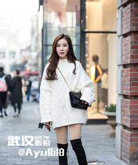 分享身边的街拍美女同款美衣第6季!深冬既要保暖也要美!