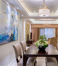 千呼万唤始装完,来自华宇龙湾的现代轻奢风