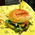 榴莲牛肉汉堡意外好吃
