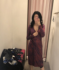 DVF试衣记,每一条裙子都像是量身定制的一样好看