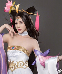 刘梓晨cos貂蝉写真,吓得我一哆嗦