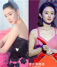 哪个明星精修前后差距最大?