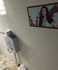 听说现在流行在卫生间贴美女瓷砖,大家感受一下