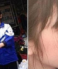 高二女生帮妈妈卖豆腐成网红