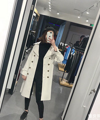 小个子也可以穿的风衣【今天穿这样】
