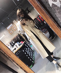 买了版型超赞的风衣,也是我的第一件风衣【今天穿什么】