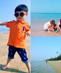 三亚冷门地海东方,海滩几乎没多少人
