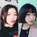 猜猜哪边是戴的假发
