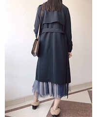 今天是office lady,穿了一件显瘦的风衣【今天穿什】