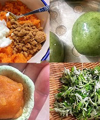 新晋wanghong蛋黄肉松青团,教你自己搞定