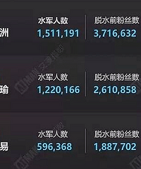 打假,这些“流量”明星数据造假