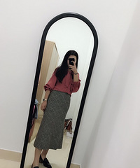 好久没穿得这么娘了,一套的价格没超过100块【今天穿什么】