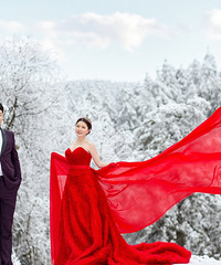再也不会在冬天去仙女山拍雪景婚纱照了!现实远比想像痛苦多了