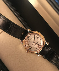 晒一晒老公送给我的生日礼物,萧邦的表、宝格丽的项链