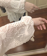 秒变小仙女的蕾丝衫,清纯的小性感【今天穿什么】