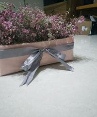 废物利用,一个鞋盒改造的漂亮小花栏!