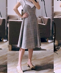 没想到这个平时不起眼不会去逛的牌子,今年裙子这么好看显身材