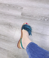 穿凉鞋的天儿~~~夏天就爱买各种凉鞋