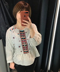 zara刺绣风又来了【试衣间随手拍】