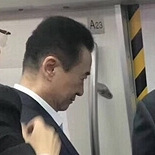 北京地铁偶遇王健林