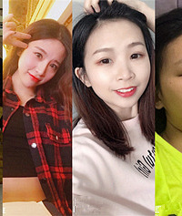 重庆的精致女孩们!出门前VS出门后