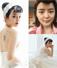 剪个二次元刘海去试妆,照片居然拍出了赫本感