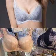 无钢圈但超聚拢的内衣