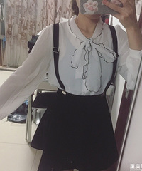 蝴蝶结衬衣,穿上就是小仙女【今天穿什么】